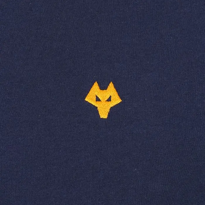 Wolverhampton Wanderers Store | Shop Official Terrace Ringer T-Shirt -Navy Wolves Gear